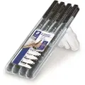 Staedtler OHP pen Lumocolor SFMB 4pcs walletm