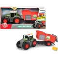 Dickie Toys Bonde Traktor Farja Tilhenger Lys Og Lyd 26 Cm