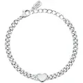 La Petite Story Br Love Heart Charm 16.3 Cm Armbånd