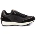Carmela for woman. 16199702-NEGRO Leather trainers 161997 black (41), Flat, Laces, Casual