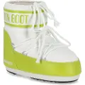 Moon Boot for woman. 80D1409340 Icon Low Nylon Boots lime (36/38), Flat, None, Casual, Green, Yellow, Snow