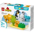LEGO DUPLO 10442 Villdyrfamilier: Pingviner og løver