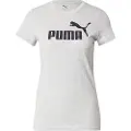 Puma ESS No. 1 Logo Tee Women, Clothing, Light Gray Heather, XXL