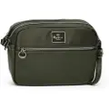 Pepe Jeans for woman. 7095442 2c Christine green shoulder bag (OSFA), Casual, Polyester