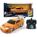 Jada Simba Fast and Furious Brians Toyota Supra 1:16 RC fjernkontrollbil