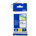Brother TZe-141 - Standardklebemiddel - svart på blank - Rull (1,8 cm x 8 m) 1 kassett(er) laminert teip - for Brother PT-D600 P-Touch PT-1880, D450, E310, E550, E800, P900 P-Touch Cube Plus PT-P710