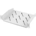 Lanberg - Rack-hylle - RAL 7035, grå - 1U - 10