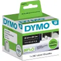 Dymo LabelWriter Large - Selv-adhesiv - hvit - 89 x 36 mm 260 etikett(er) (1 rull(er) x 260) adresselapper