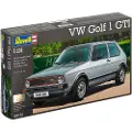 Revell VW Golf 1 GTI, Bybilmodell, Monteringssett, 1:24, VW Golf 1 GTI, VW Golf 1 GTI, Øvre mellomnivå
