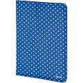 Hama Polka Dot - Lommebok for nettbrett - polyester - blå - 8