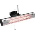 NSH Nordic HORTUS Terrassevarmer vægmodel 1500 W, GT, sort (211-358)