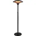 NSH Nordic HORTUS Terrassevarmer gulvmodel med teleskop 900/1200/2100 W, HA, sort (211-371)