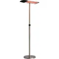 Hortus Terrassevarmer gulvmodel 1000/2000 W, GT, sølv (211-390)