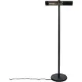 NSH Nordic HORTUS Terrassevarmer gulvmodel GT 500/1000/1500W sort inkl. fjernbetjening (211-410)