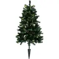 Nordic Winter Juletræ kunstig PVC ASKE, udendørs med spyd, Klasse B+, 120x82 cm m/LED NORDIC WINTER (780-170)