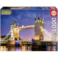 Educa Puzzle 1000 Tower Bridge, Londyn, Anglia (fluo...