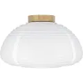 Eglo SUMMERHILL LOFT Ø400 TRÆ/HVID PAPIRSKÆRM FSC