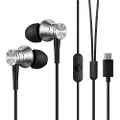 1More P10 Piston Fit kablede hodetelefoner med USB-C-kontakt - sølv