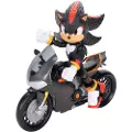 JAKKS Pacific Sonic Shadow Spesialpakke 13 Cm+ 3 Motorsykkelfigurer