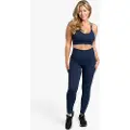 MM Sports Seamless Tights, Iron Blue - S
