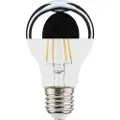 Airam LED-pære E27 toppspeilet 7W 2700K 680 lumen