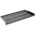 Digitus KaTLINK - Rackhylde - sort, RAL 9005 - 1U - 19