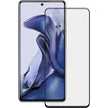Vivanco Full, Xiaomi, 11T, 11T Pro, Skittbestandig, Slagbestandig, Ripebestandig, Knusesikker, Sort, Gjennomsiktig, 1 stykker