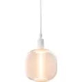 Airam Unna LED-pendelarmatur Klar E27 Hvit ledning