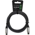 Sinox - Antennekabel - IEC-kobling hann til IEC-kobling hunn - 1.5 m - koaksial