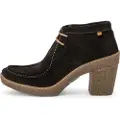 El naturalista for woman. 254321101005_001 Leather ankle boots N5432 Beech black (40), 5 to 8 cm, Laces, Casual