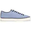 Tommy Hilfiger for man. FM0FM05513 Mesh trainers with embroidered logo blue (43), Flat, Laces, Casual
