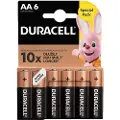 Duracell Basic LR6/AA-batterier - 6 stk.