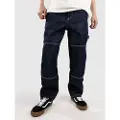 Empyre Sk8 Painter Taped Jeans blå
