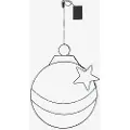 Star Trading Star TradingJulepære silueFlerfargetDekorativ julebelysningFra Homeroom