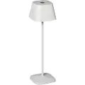 Gnosjö Konstsmide KonstsmideBordlampe Capri USB høyde 36 cmHvitOppladbare lamperFra Homeroom
