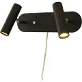 Aneta Lighting Aneta LightingVegglampe ArticSvartVegglamperFra Homeroom