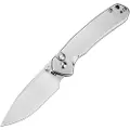 CJRB Pyrite Button Lock Steel foldekniv
