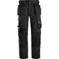 Snickers Workwear Snickers arbejdsbuks str. 46 - sort stretch m/hylsterlomme - 6251