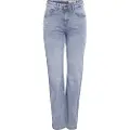 Noisy May Monica Straight Az359lb Høytaljede Jeans