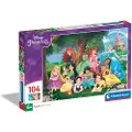 Clementoni Pussel Kids Disney Princess 104 bitar,