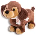 Nici Pølse I Lompe Med Et Skjerfkledd Teddybjørn 22 Cm