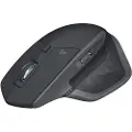 Logitech MX Master 2S - Mus - laser - 7 knapper - trådløs - 2.4 GHz, Bluetooth - USB Logitech Unifying-mottaker - grafitt