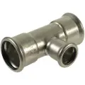 Vsh Fabrieken VSH tee muffe/muffe/muffe 88,9x54x88,9 mm syrefast