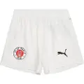 Puma FC St. Pauli 25/26 Shorts Youth, Clothing, White/Espresso Brown, 4-5Y