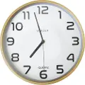 Unilux Baltic, Vegg, Quartz clock, Rund, Tre, Tre, Glass