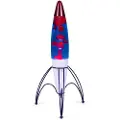 Nasa Tommel opp! Lava Lampe Retro Rakete råt/blå