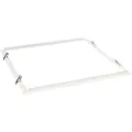 SG ARMATUREN Sense indbygningsramme 600 x 600 mm, gips/troldtekt