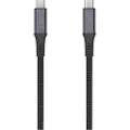 FIXED Armor 240W 4K - USB-C <-> USB-C - 2.0m - Grå
