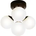 Aneta Lighting Aneta LightingBaderomslampe NICOSIASvartBaderomsbelysningFra Homeroom