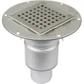 Blücher 75 mm afløbsskål til smøremembran, uden studs, lodret